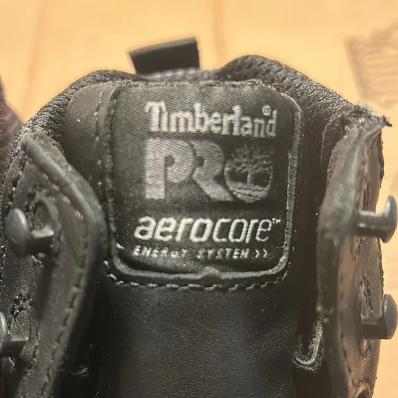 TIMBERLAND Pro Boots Women's  Black Reaxion Composite Toe Waterproof Hik…