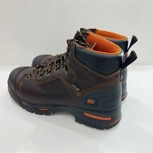 Timberland PRO Men's Endurance 6&quot; Steel Toe Waterproof Work Boots