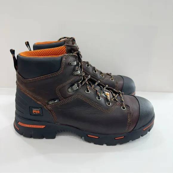 Timberland PRO Men's Endurance 6&quot; Steel Toe Waterproof Work Boots