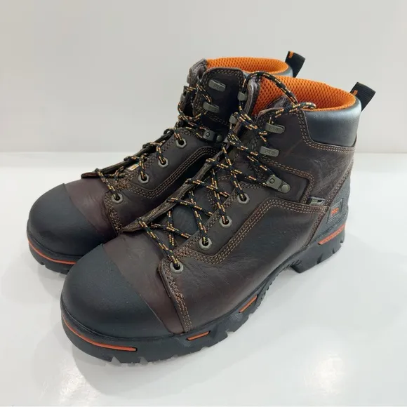 Timberland PRO Men's Endurance 6&quot; Steel Toe Waterproof Work Boots