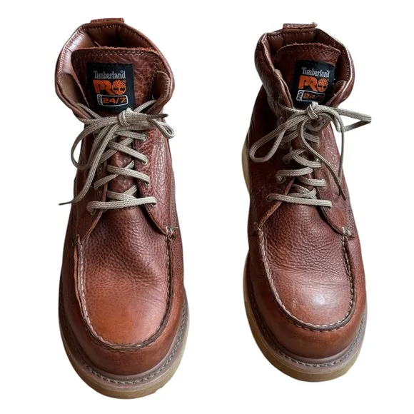 Timberland PRO Men's Wedge 6&quot; Leather Work Boot Size 12