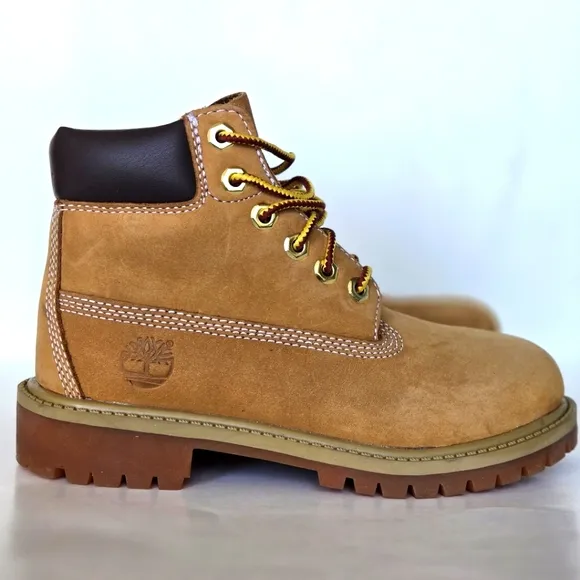 Timberland Tan Boys Leather Boots size 13