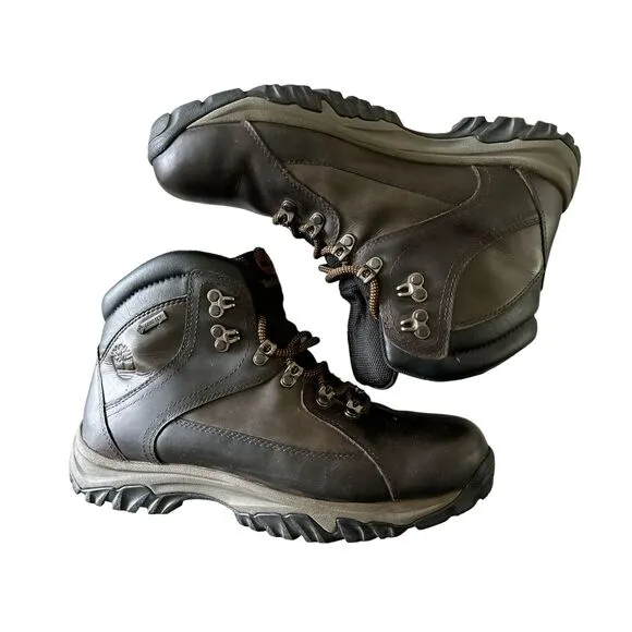 Timberland Thorton Mid GORE-TEX Hiking Boots Dark Brown Men's Size 10.5W