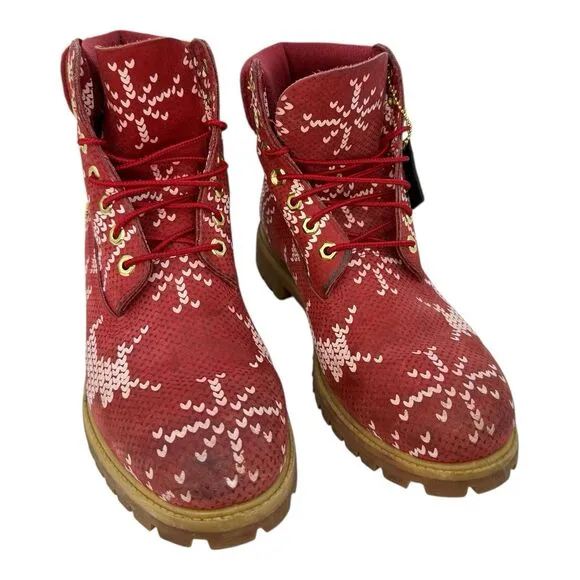 Timberland Ugly Sweater 6&quot; Premium Boots Men's Size 9.5W VERY RARE