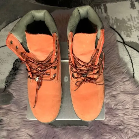 Timberland Waterproof Ladies Boots in Salmon &amp; Grey