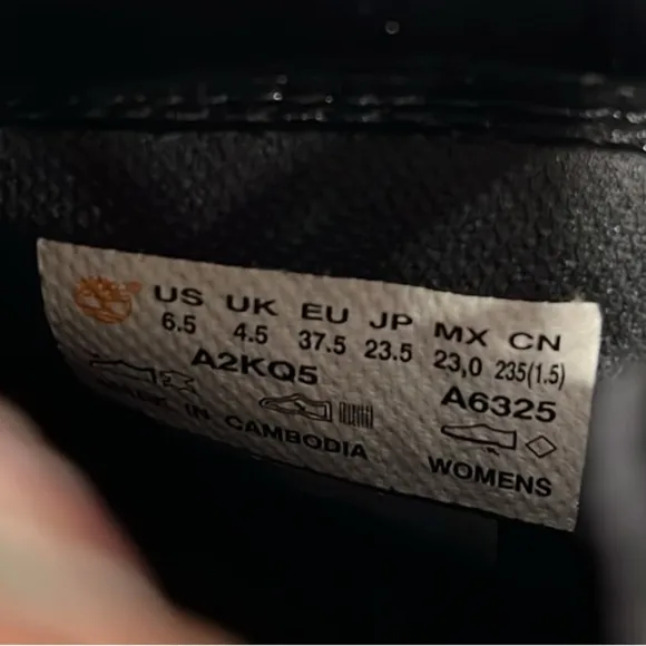🔥Timberland Women's Black Leather Boots🔥