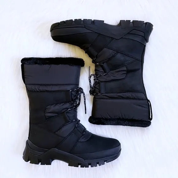 Timberland Women’s Jenness Falls Pull On Waterproof Insulated Black Boots