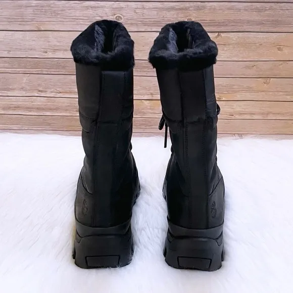 Timberland Women’s Jenness Falls Pull On Waterproof Insulated Black Boots