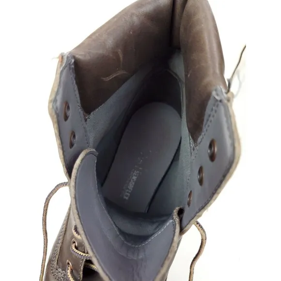 Timberland Women's Sensorflex Brown Leather Boots Sz 10