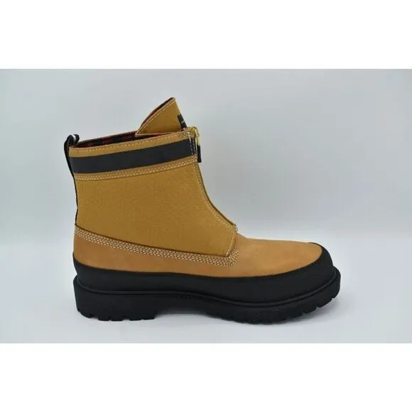 Timberland Heritage Womens Size 9 Modern Zip 6in Wheat Nubuck Waterproof Boots