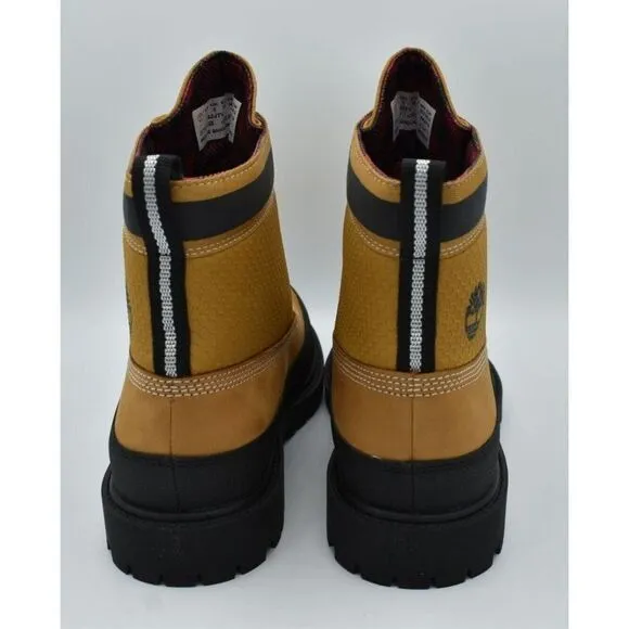 Timberland Heritage Womens Size 9 Modern Zip 6in Wheat Nubuck Waterproof Boots