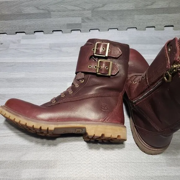 Timberland womens double strap boots