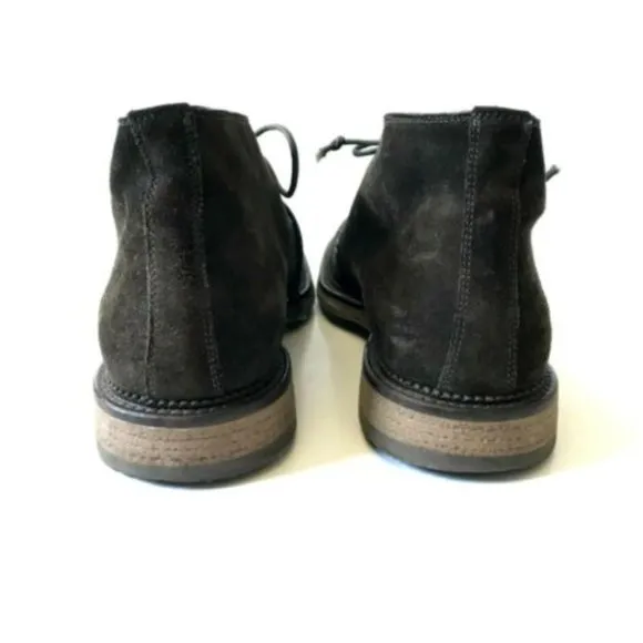 To Boot New York Clarkston Chukka Boots 9.5 Oliva Green Suede Leather Lace Up