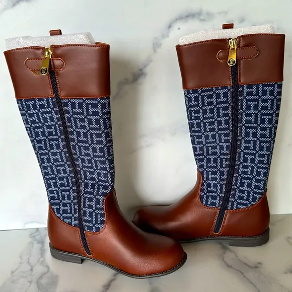 Tommy Hilfiger Girls Andrea Jaelyn Riding Boots