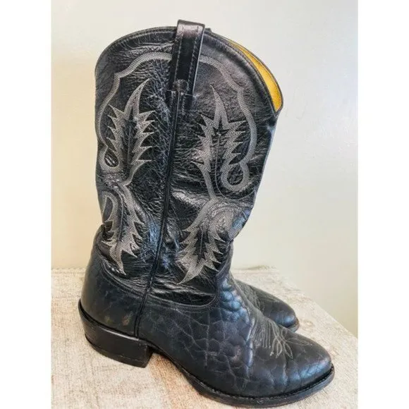 Tony Lama Style 6644 Genuine Leather Western Cowboy Boots