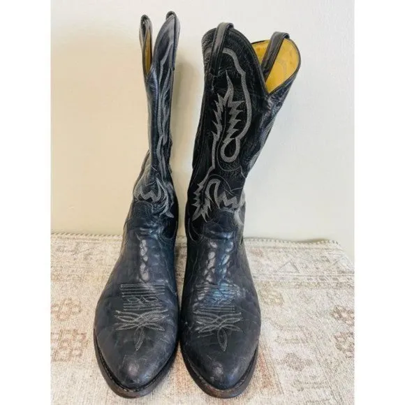 Tony Lama Style 6644 Genuine Leather Western Cowboy Boots