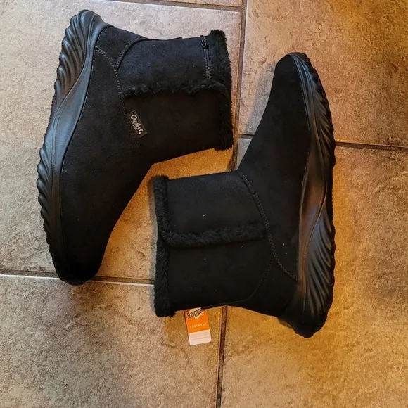Tony Little Cheeks Dark Academia Whimsgoth Black Fit Body Sport Boots  Size 10