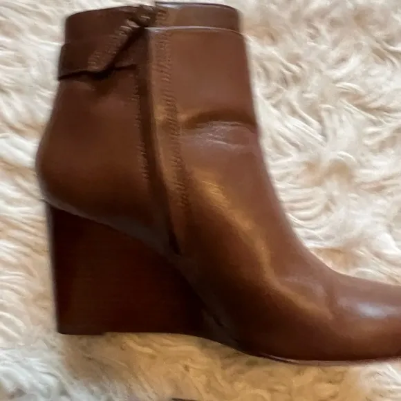 Tory Burch Brown Leather Boots