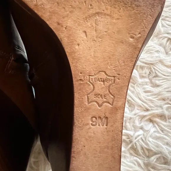 Tory Burch Brown Leather Boots