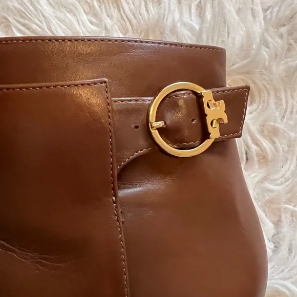 Tory Burch Brown Leather Boots