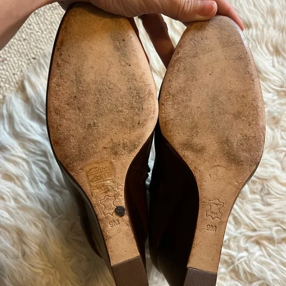 Tory Burch Brown Leather Boots