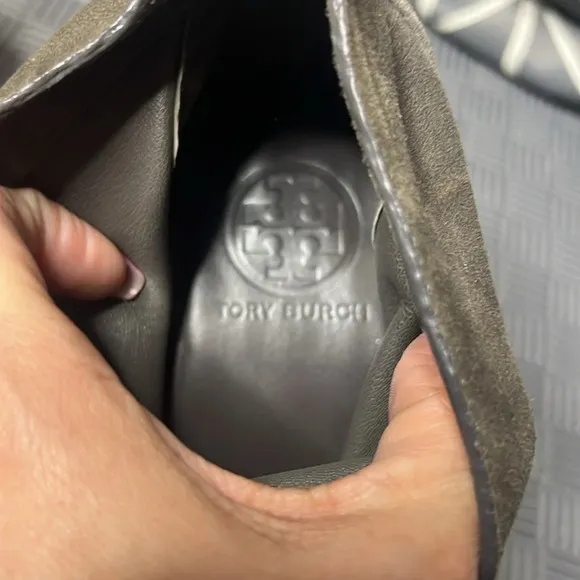 Tory Burch Leather Ankle Boots 9.0
