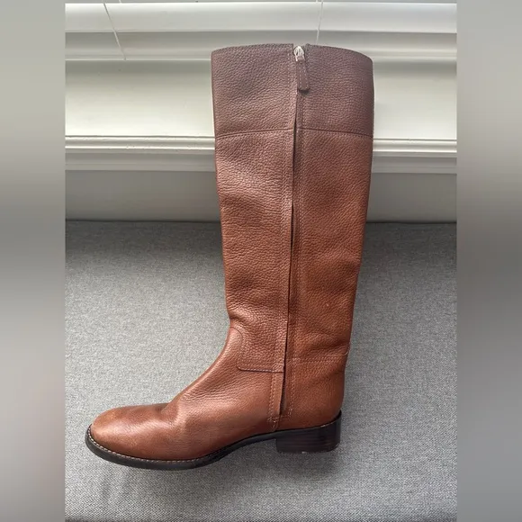 Tory Burch Leather Jolie Riding Boots