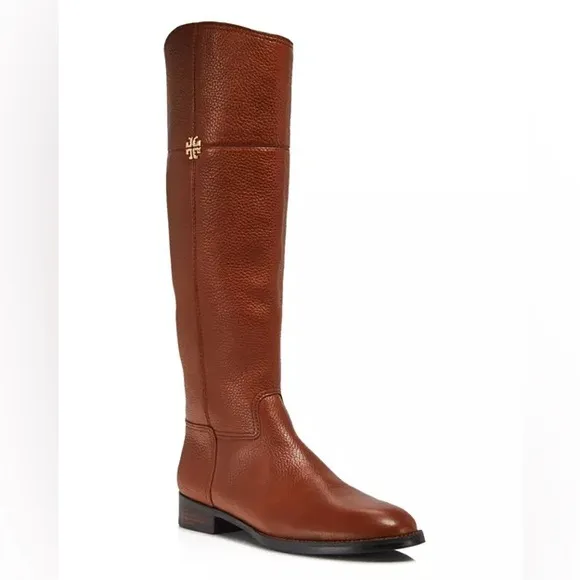 Tory Burch Leather Jolie Riding Boots