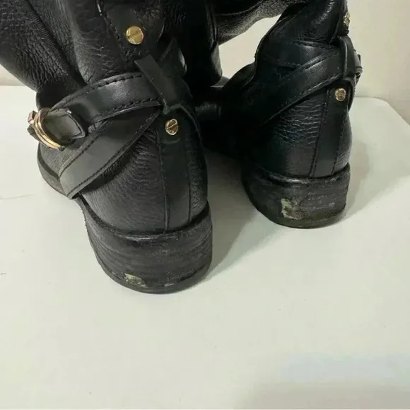 Tory Burch leather riding boots 8