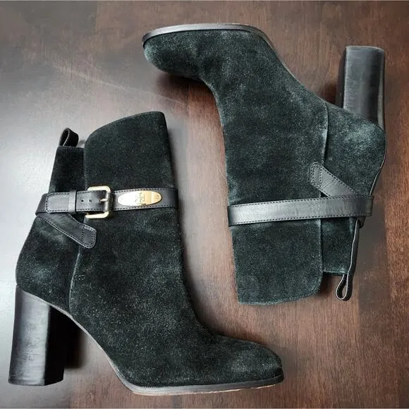 Tory Burch Robynne Suede Leather Boots