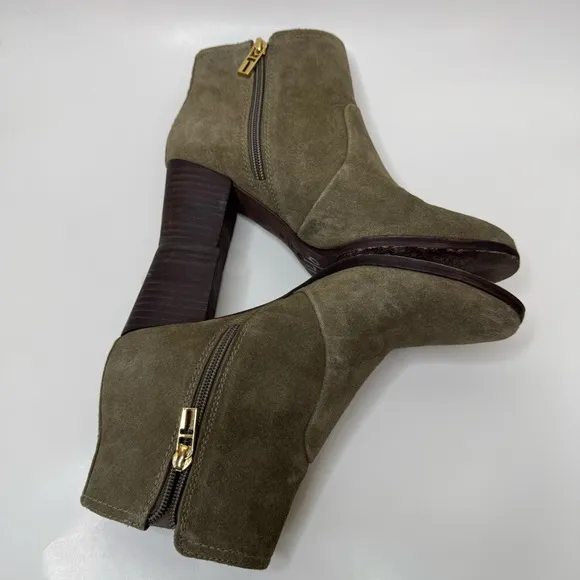 Tory Burch Sabe Suede Ankle Boots