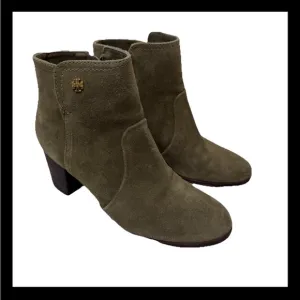 Tory Burch Sabe Suede Ankle Boots
