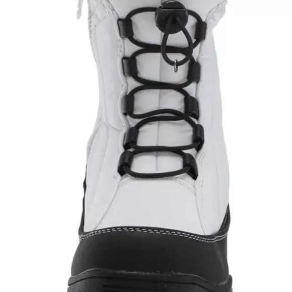 totes Women's Cold Weather Lace-Up &amp; Zipper Barbara Waterproof Winter Boots 7M
