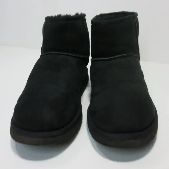 UGG #1002072 Australia Classic Mini Black Boots Men's Insulated Footewar 9 42
