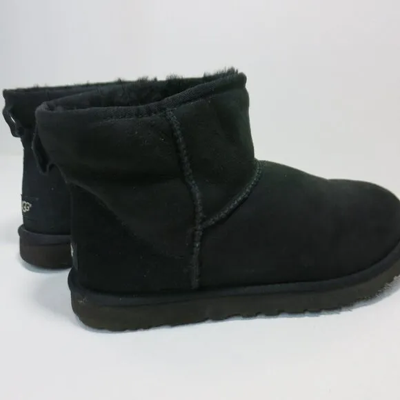 UGG #1002072 Australia Classic Mini Black Boots Men's Insulated Footewar 9 42