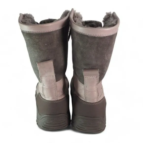 UGG Adirondack II Round Toe Waterproof Winter Boots Grey 3052 Women's 6