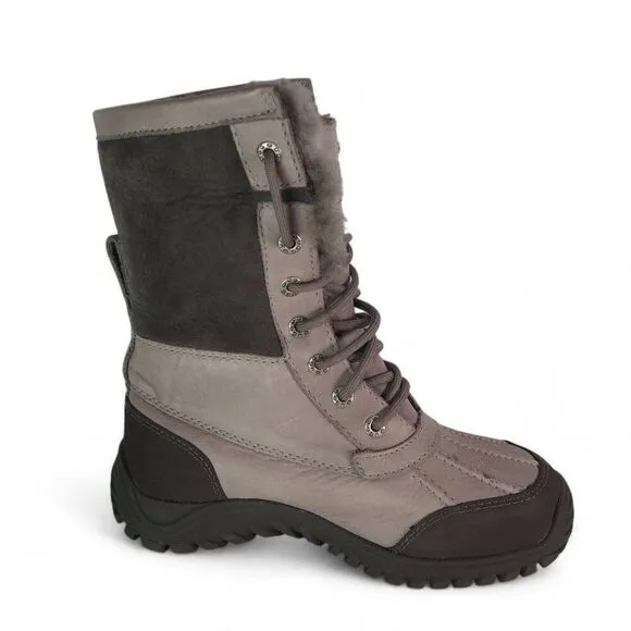 UGG Adirondack II Round Toe Waterproof Winter Boots Grey 3052 Women's 6