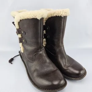 Ugg Akadia Brown Boots Women's 8