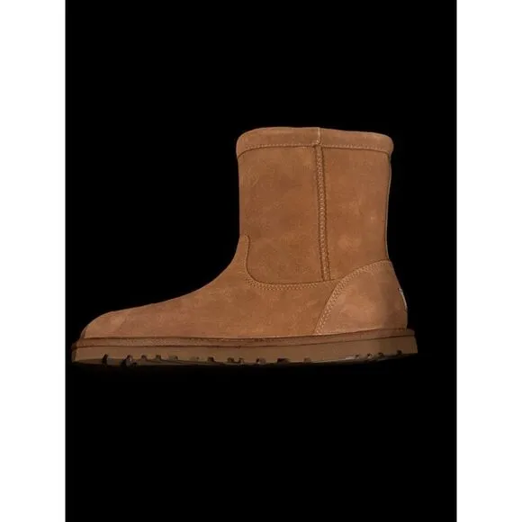 Ugg Australia Boots Mia Unlined Leather Tassel tan Womens Size 7 new