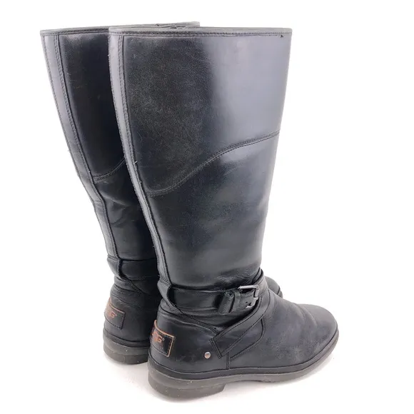 UGG Australia Evanna Biker Boots 7