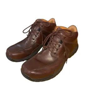 UGG Australia Mens Waterproof Leather Boots Lace Up Vibram Sole 5552 Sz 10 Brown