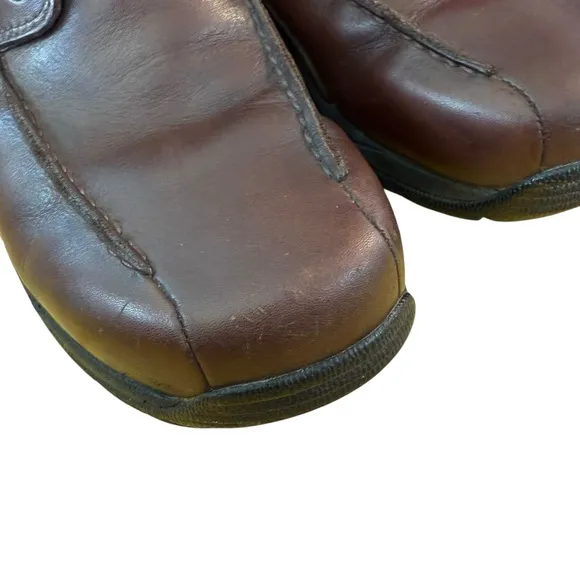 UGG Australia Mens Waterproof Leather Boots Lace Up Vibram Sole 5552 Sz 10 Brown