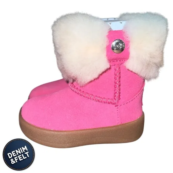 Ugg Baby/Toddler/Children’s Pink Ramona Snow Boots/Booties | NEW!!🩷🩷