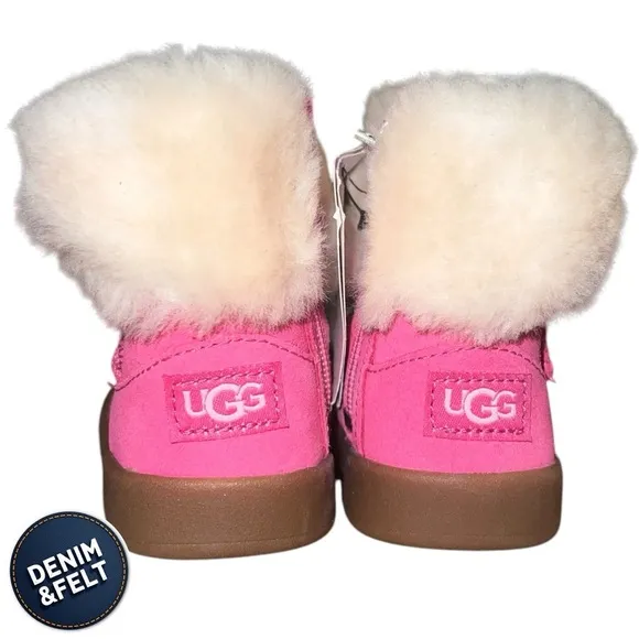 Ugg Baby/Toddler/Children’s Pink Ramona Snow Boots/Booties | NEW!!🩷🩷
