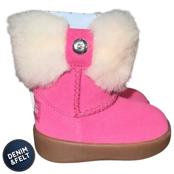 Ugg Baby/Toddler/Children’s Pink Ramona Snow Boots/Booties | NEW!!🩷🩷