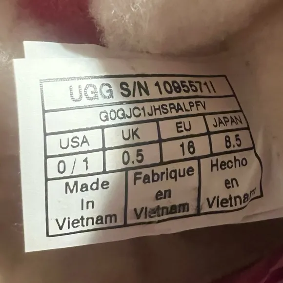 Ugg Baby/Toddler/Children’s Pink Ramona Snow Boots/Booties | NEW!!🩷🩷