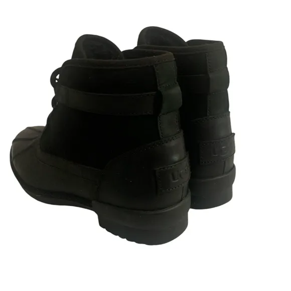 UGG Black Snow Winter Boots Women 8