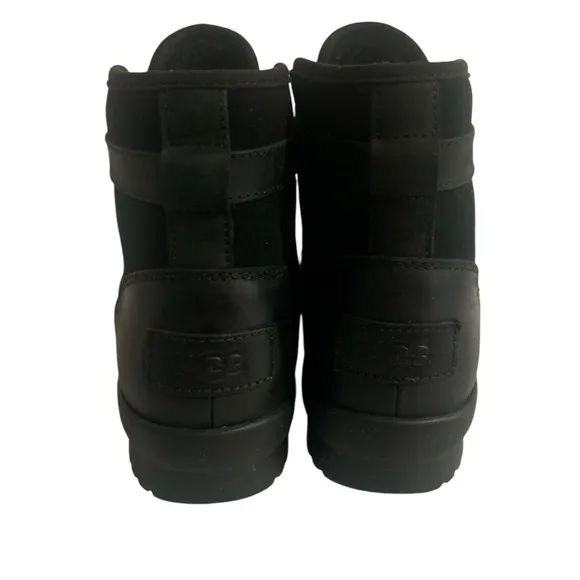UGG Black Snow Winter Boots Women 8