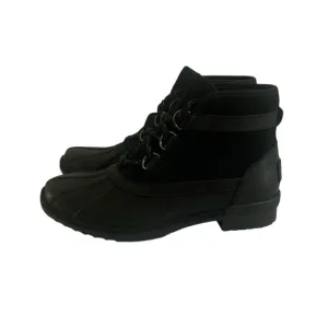 UGG Black Snow Winter Boots Women 8