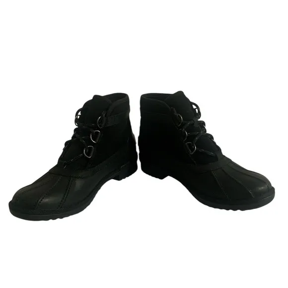 UGG Black Snow Winter Boots Women 8